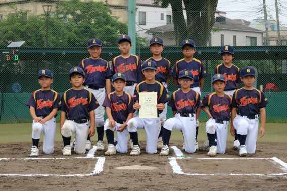 【ジュニア】アルファクラブ川崎市大会優勝