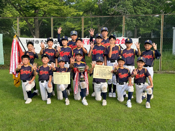 【レギュラー】麻生区子ども会大会優勝＆市大会出場